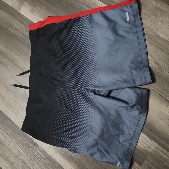 FILA  Swimtrunks Size Small Black and Red color EUC - Picture 6 of 6